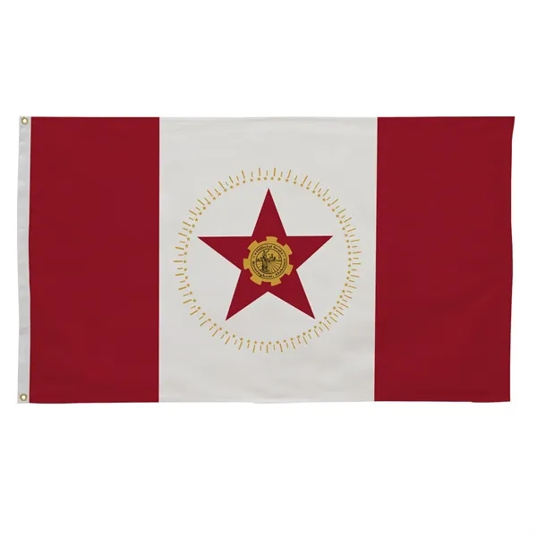 3' x 5' city flags made of nylon.... from ASI 87188 Showdown Displays