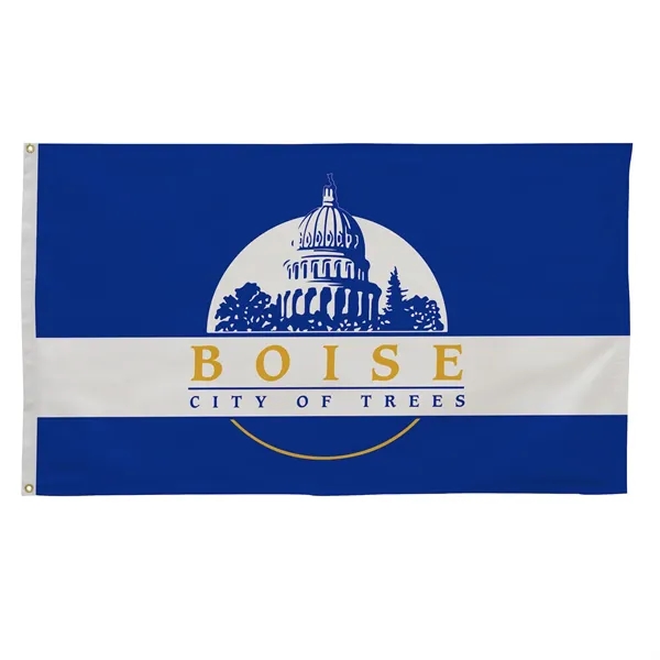 3' x 5' city flags made of nylon.... from ASI 87188 Showdown Displays