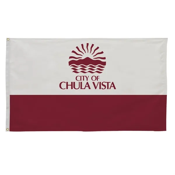 3' x 5' city flags made of nylon.... from ASI 87188 Showdown Displays