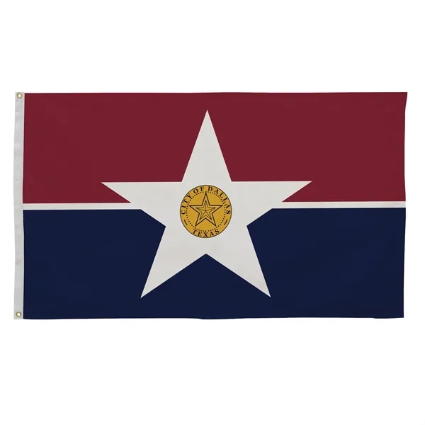 3' x 5' city flags made of nylon.... from ASI 87188 Showdown Displays