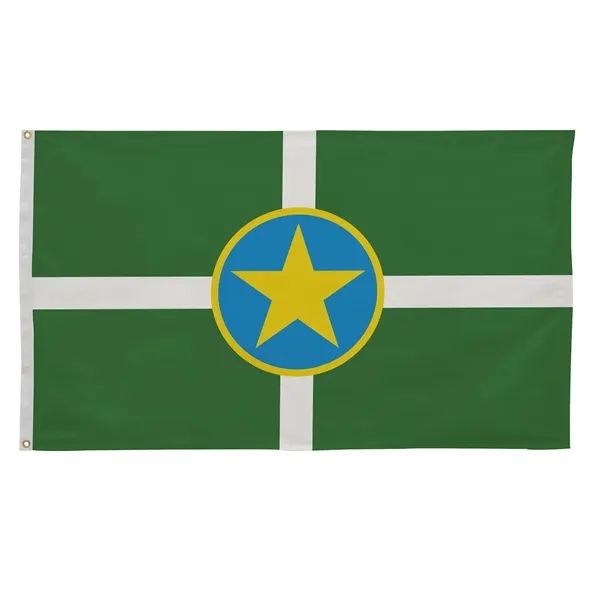 3' x 5' city flags made of nylon.... from ASI 87188 Showdown Displays