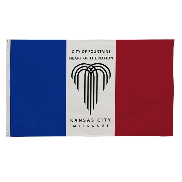 3' x 5' city flags made of nylon.... from ASI 87188 Showdown Displays