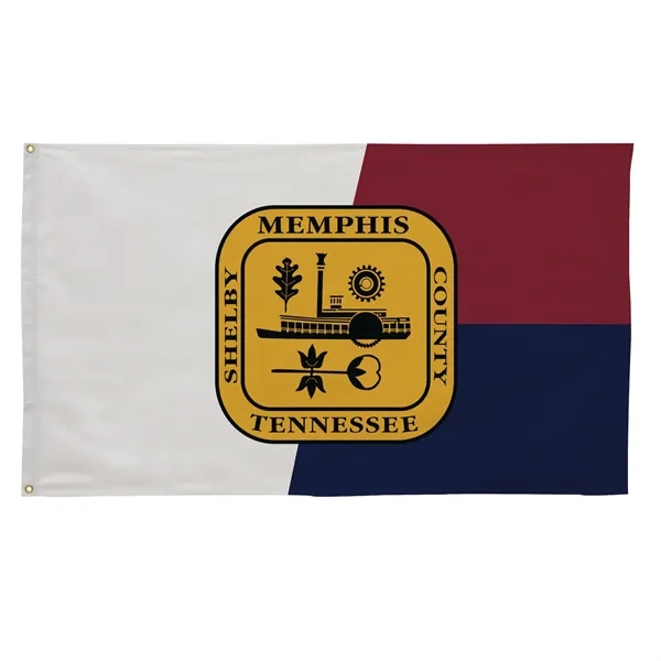 3' x 5' city flags made of nylon.... from ASI 87188 Showdown Displays