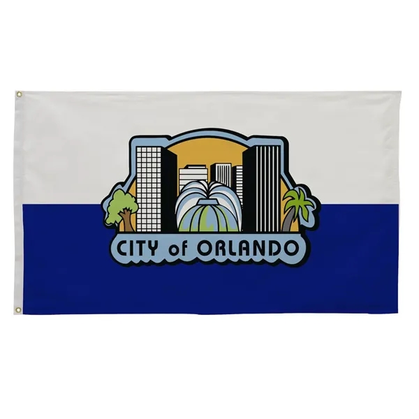 3' x 5' city flags made of nylon.... from ASI 87188 Showdown Displays