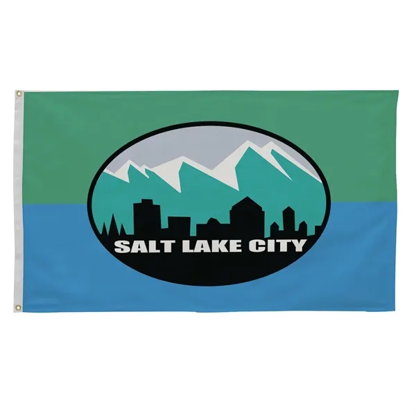 3' x 5' city flags made of nylon.... from ASI 87188 Showdown Displays