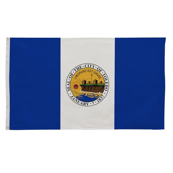 3' x 5' city flags made of nylon.... from ASI 87188 Showdown Displays