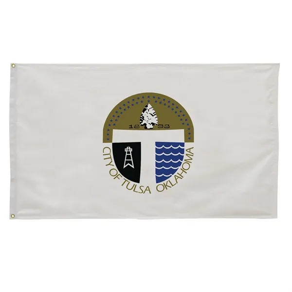 3' x 5' city flags made of nylon.... from ASI 87188 Showdown Displays