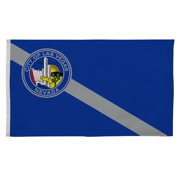 3' x 5' city flags made of nylon.... from ASI 87188 Showdown Displays