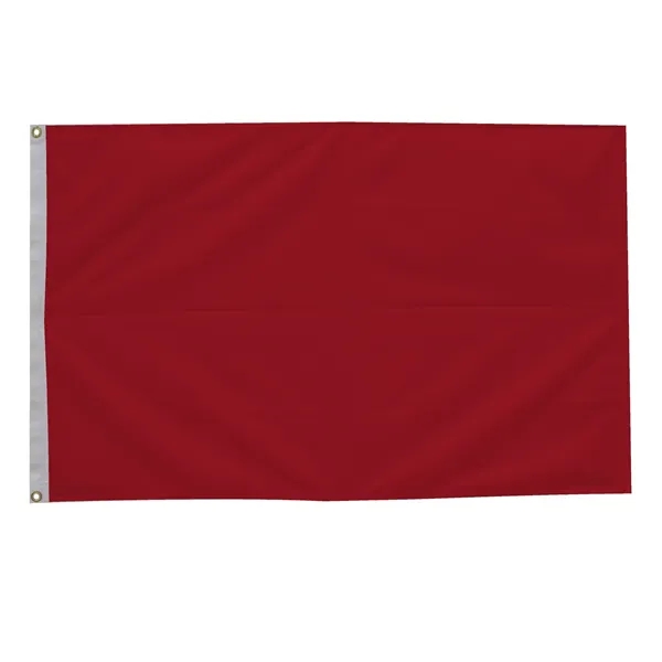 2' x 3' solid-colored nylon flag.... from ASI 87188 Showdown Displays