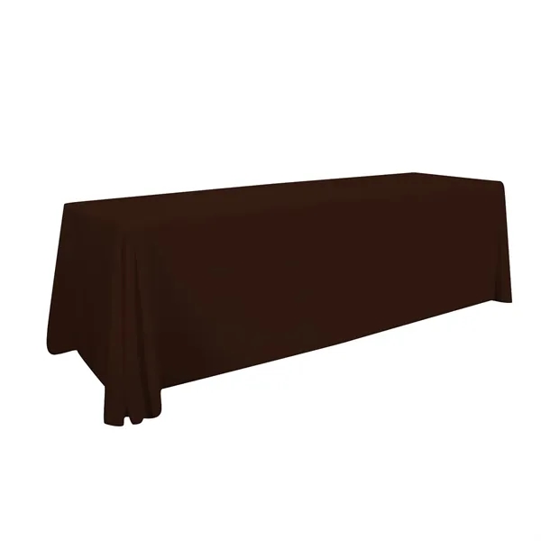 8' stain-resistant table throw with 4 sides and draped corners.... from ASI 87188 Showdown Displays