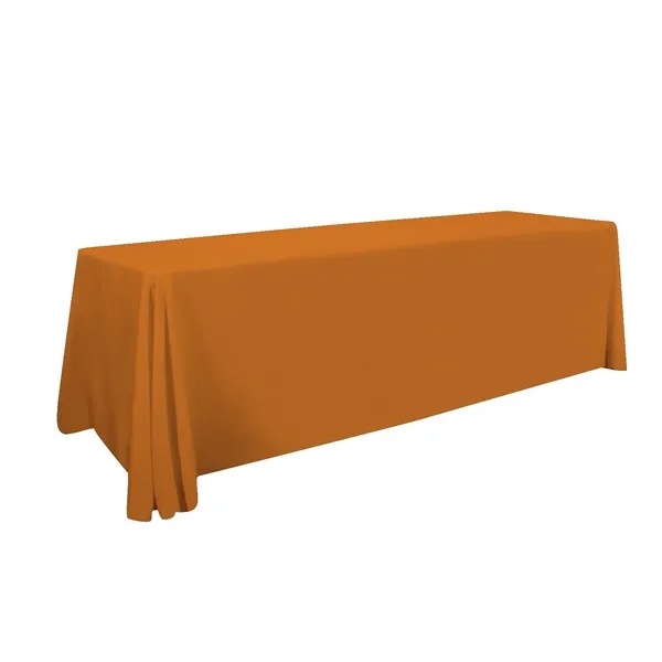 8' stain-resistant table throw with 4 sides and draped corners.... from ASI 87188 Showdown Displays