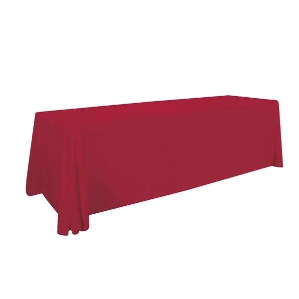 8' stain-resistant table throw with 4 sides and draped corners.... from ASI 87188 Showdown Displays