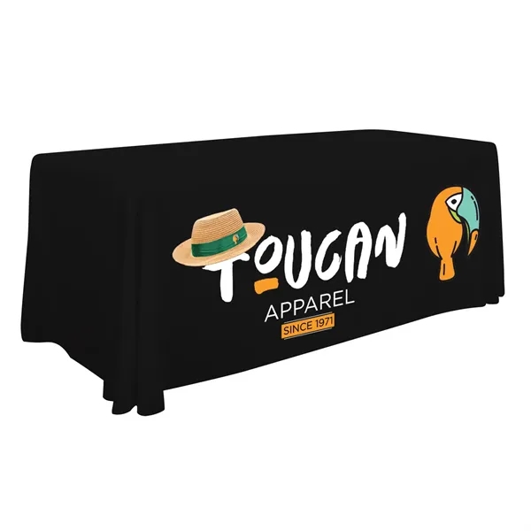 6' economy table throw made of polyester poplin with 3 sides,... from ASI 87188 Showdown Displays