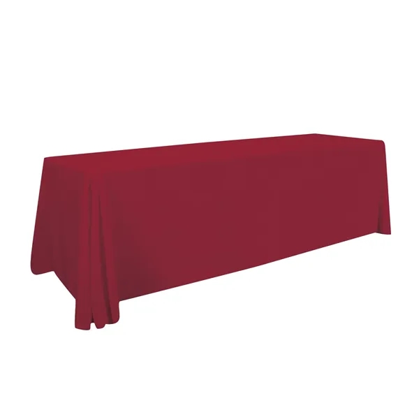 8' table throw made of 100% woven polyester pongee fabric with... from ASI 87188 Showdown Displays