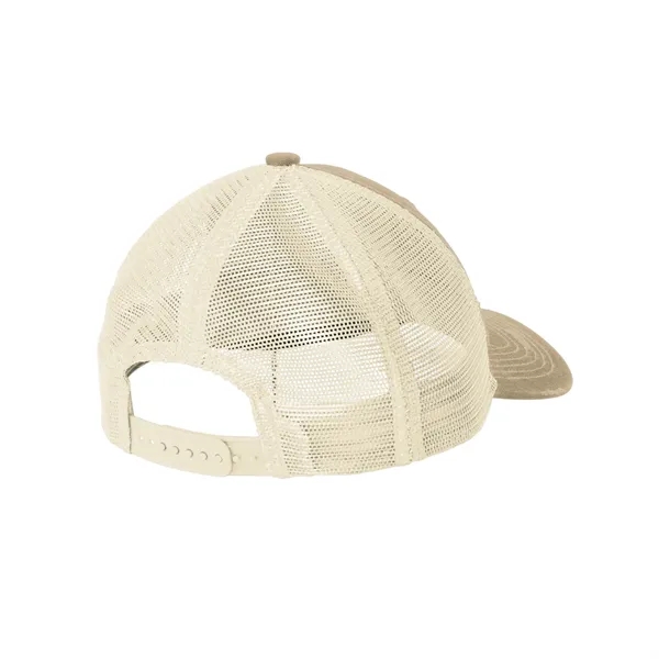 Distressed vintage-style mesh back cap with breathable comfort and snapback closure-ideal... from ASI 72657 Active Life Promo / Active Life