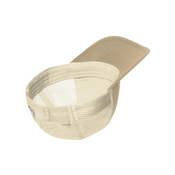 Distressed vintage-style mesh back cap with breathable comfort and snapback closure-ideal... from ASI 72657 Active Life Promo / Active Life