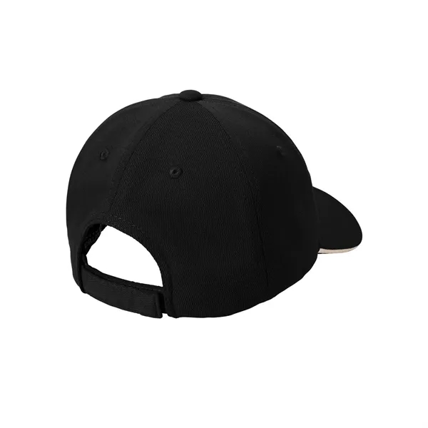 Moisture-wicking CoolMax cap with sandwich bill and adjustable closure-ideal for custom... from ASI 72657 Active Life Promo / Active Life