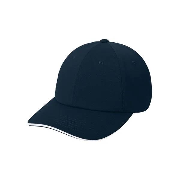 Moisture-wicking CoolMax cap with sandwich bill and adjustable closure-ideal for custom... from ASI 72657 Active Life Promo / Active Life