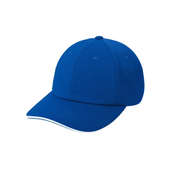 Moisture-wicking CoolMax cap with sandwich bill and adjustable closure-ideal for custom... from ASI 72657 Active Life Promo / Active Life
