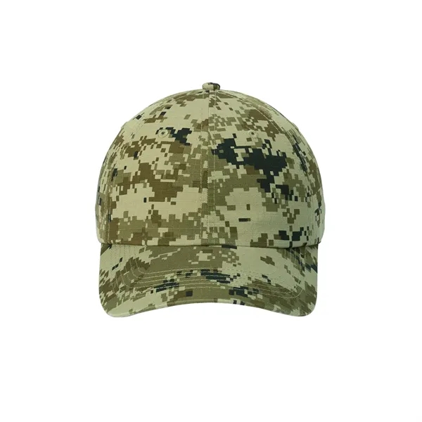 C925 camo cap in durable ripstop cotton with hook-and-loop closure-ideal for... from ASI 72657 Active Life Promo / Active Life