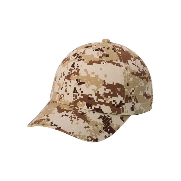 C925 camo cap in durable ripstop cotton with hook-and-loop closure-ideal for... from ASI 72657 Active Life Promo / Active Life