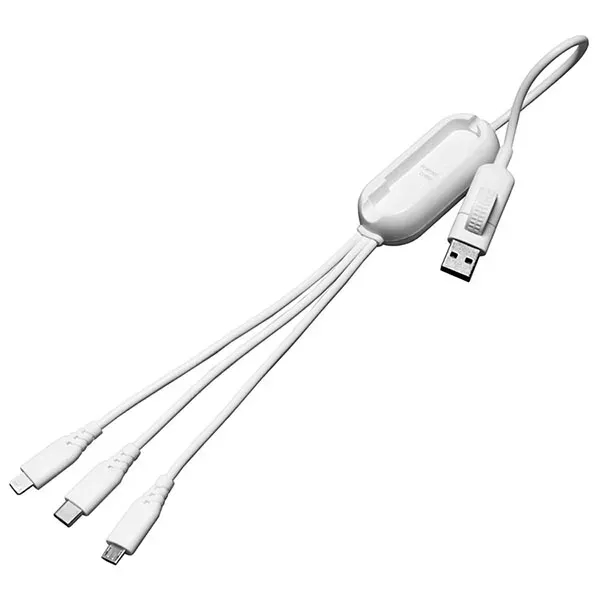 The VersaLink Charging Cable comes equipped with three versatile connector options-USB-C... from ASI 62660 Innovation Line