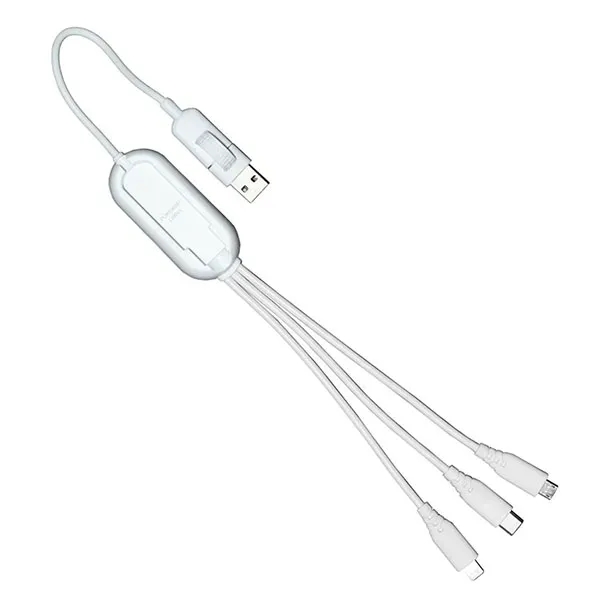 The VersaLink Charging Cable comes equipped with three versatile connector options-USB-C... from ASI 62660 Innovation Line