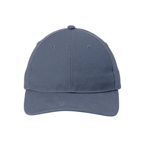 Brushed cotton canvas cap with leather strap. Stylish, comfortable, and ideal... from ASI 72657 Active Life Promo / Active Life