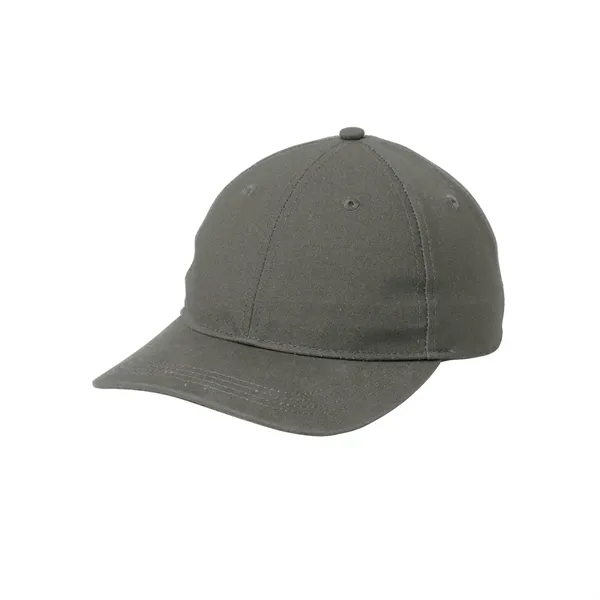 Brushed cotton canvas cap with leather strap. Stylish, comfortable, and ideal... from ASI 72657 Active Life Promo / Active Life