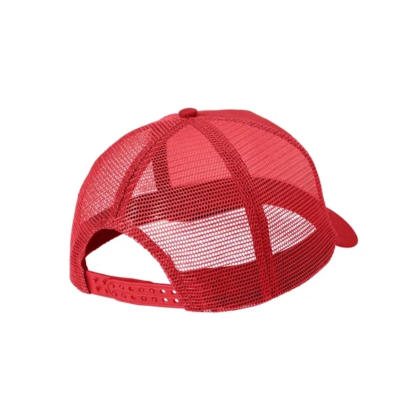 Classic 5-panel mesh snapback with breathable panels, braid detail, and adjustable... from ASI 72657 Active Life Promo / Active Life