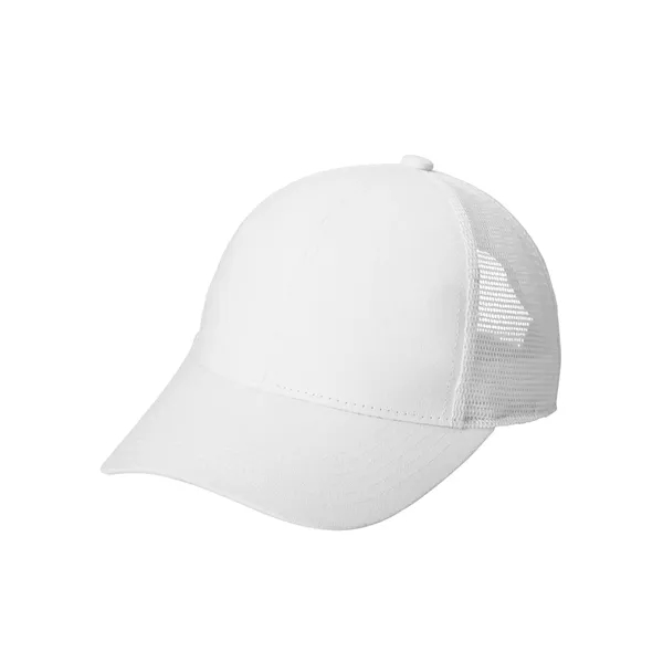 Classic trucker cap with mesh back, durable cotton twill front, and... from ASI 72657 Active Life Promo / Active Life