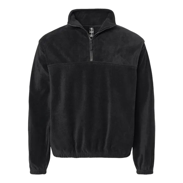 Burnside Polar Fleece Quarter-Zip Pullover... from ASI 84358 S&S Activewear