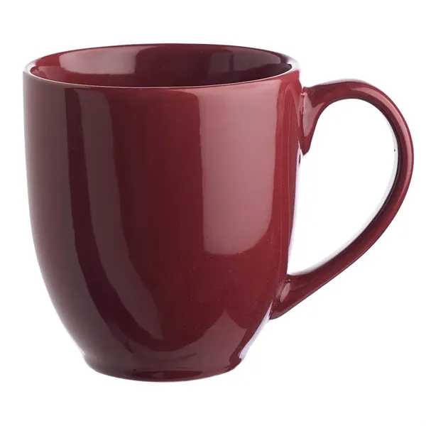 16 oz. bistro glossy coffee mug with tapered bottom.... from ASI 39552 BEL Promo
