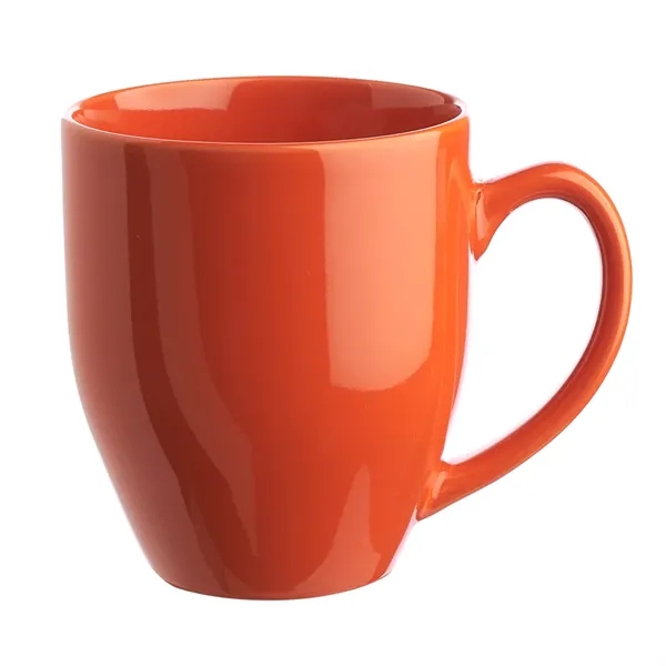 16 oz. bistro glossy coffee mug with tapered bottom.... from ASI 39552 BEL Promo