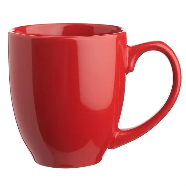 16 oz. bistro glossy coffee mug with tapered bottom.... from ASI 39552 BEL Promo