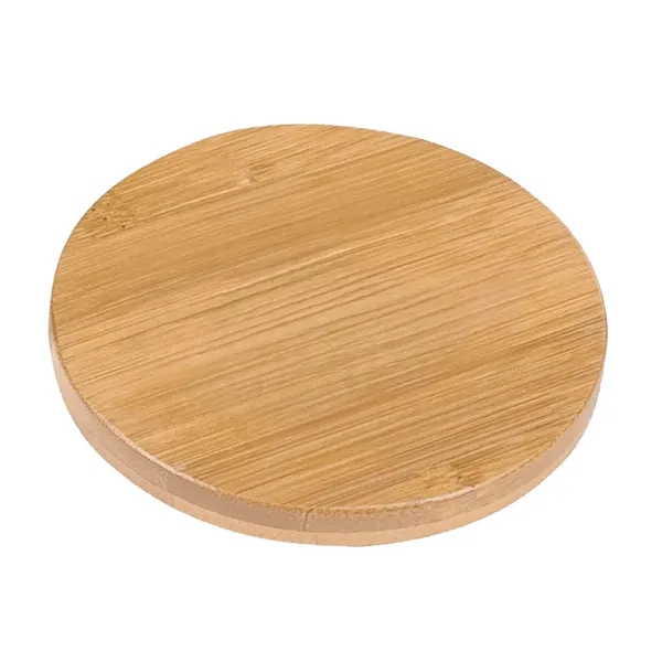 3.5" Round Bamboo Coaster... from ASI 99030 Zipline