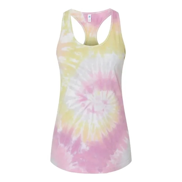 Colortone Tie-Dyed Racerback Tank Top... from ASI 84358 S&S Activewear