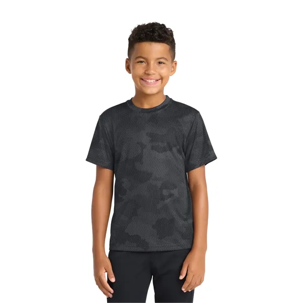 Sport-Tek Youth CamoHex Tee.... from ASI 84863 SanMar