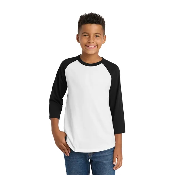 Sport-Tek Youth Colorblock Raglan Jersey.... from ASI 84863 SanMar