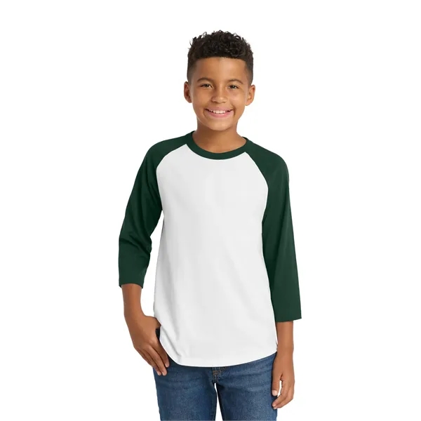 Sport-Tek Youth Colorblock Raglan Jersey.... from ASI 84863 SanMar