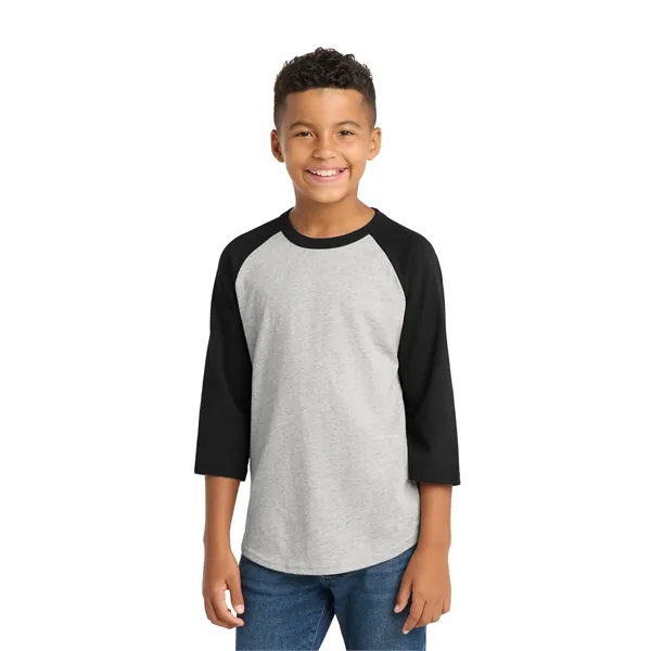 Sport-Tek Youth Colorblock Raglan Jersey.... from ASI 84863 SanMar