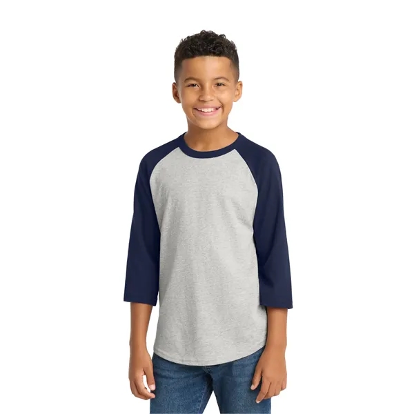 Sport-Tek Youth Colorblock Raglan Jersey.... from ASI 84863 SanMar