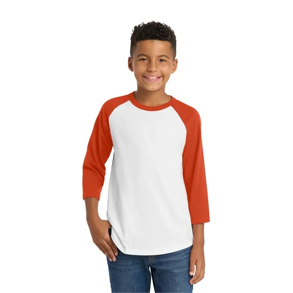 Sport-Tek Youth Colorblock Raglan Jersey.... from ASI 84863 SanMar