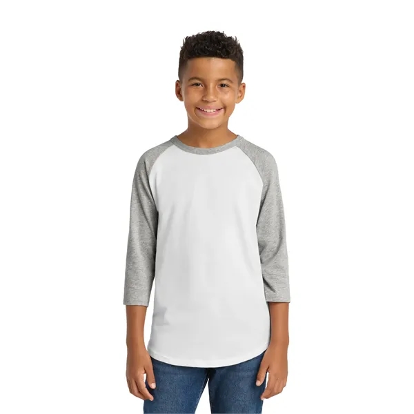 Sport-Tek Youth Colorblock Raglan Jersey.... from ASI 84863 SanMar