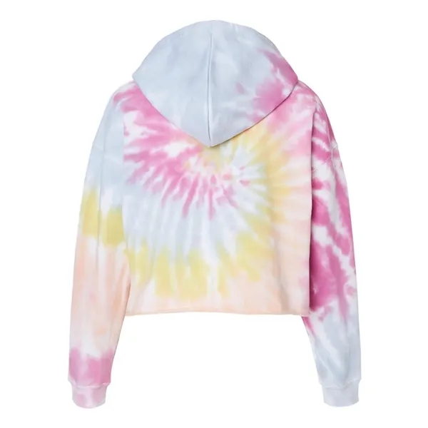 Colortone Tie-Dyed Crop Hooded Sweatshirt... from ASI 84358 S&S Activewear