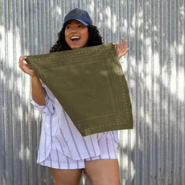 Our Bandana is a 100% Organic Cotton bandana made in partnership... from ASI 74710 Numo