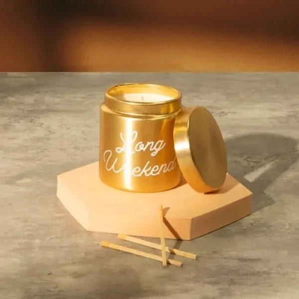 Smooth, seamless, and seriously stunning-the 9 oz Luxe Tin Candle is... from ASI 74710 Numo