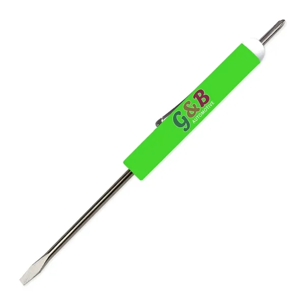 6"W x 0.5"D screwdriver with standard blade (flat head) and phillips... from ASI 54040 Fey Promo / Mi Line by Fey