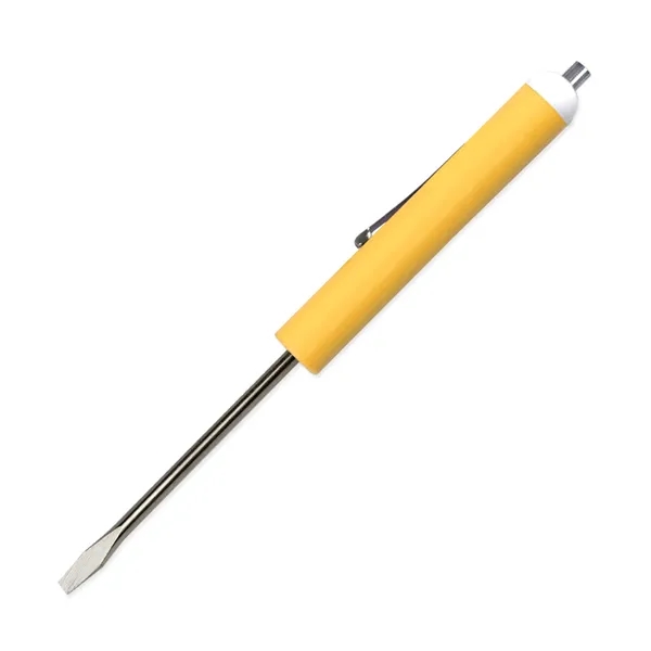 5.68"W x 0.5"D standard flat blade screwdriver with a magnet top... from ASI 54040 Fey Promo / Mi Line by Fey