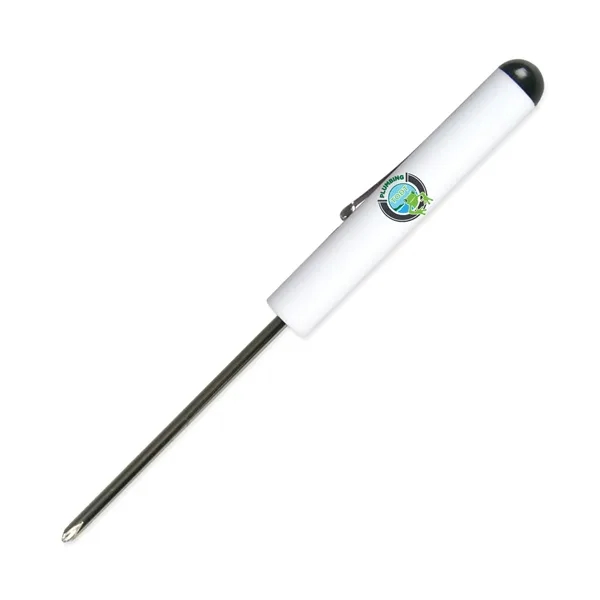 5.5"W x 0.5" Diameter Phillips head screwdriver with a button top... from ASI 54040 Fey Promo / Mi Line by Fey